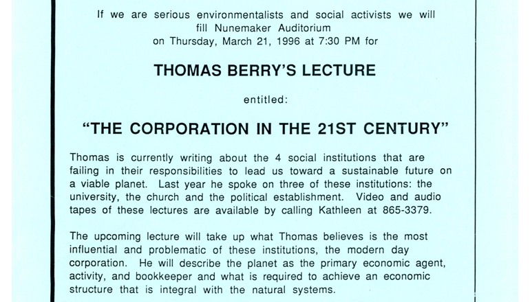 berry lecture
